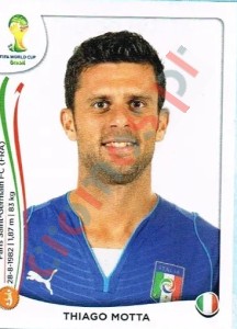 325 Thiago Motta – FIFA World Cup Brazil 2014 Panini