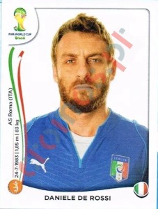 326 Daniele De Rossi – FIFA World Cup Brazil 2014 Panini