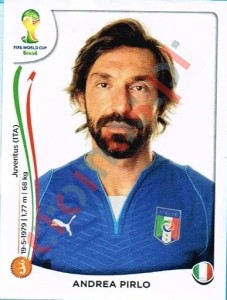 327 Andrea Pirlo – FIFA World Cup Brazil 2014 Panini