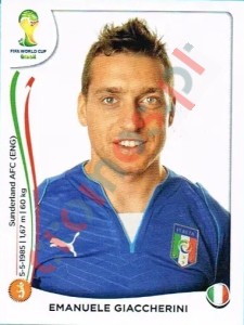 330 Emanuele Giaccherini – FIFA World Cup Brazil 2014 Panini