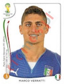 330x Marco Verratti – FIFA World Cup Brazil 2014 Panini