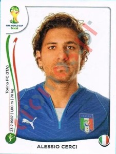 332 Alessio Cerci – FIFA World Cup Brazil 2014 Panini