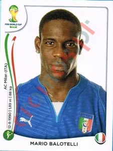 335 Mario Balotelli – FIFA World Cup Brazil 2014 Panini