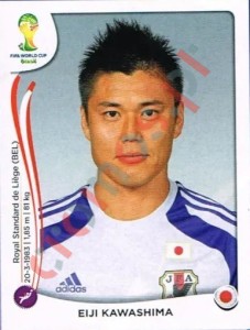243 Eiji Kawashima – FIFA World Cup Brazil 2014 Panini