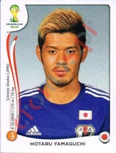 254 Hotaru Yamaguchi – FIFA World Cup Brazil 2014 Panini