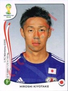 255 Hiroshi Kiyotake – FIFA World Cup Brazil 2014 Panini
