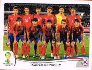 622 Team – FIFA World Cup Brazil 2014 Panini