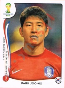 627 Park Joo-Ho – FIFA World Cup Brazil 2014 Panini