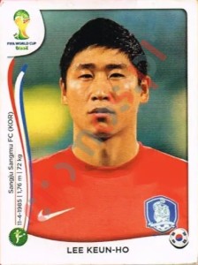 639 Lee Keun-Ho – FIFA World Cup Brazil 2014 Panini