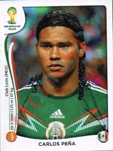 81 Carlos Peña – FIFA World Cup Brazil 2014 Panini