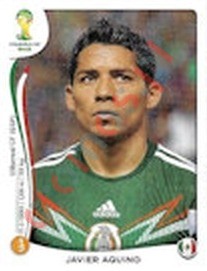 84x Javier Aquino – FIFA World Cup Brazil 2014 Panini