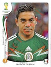 88x Marco Fabián – FIFA World Cup Brazil 2014 Panini