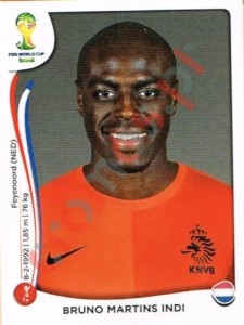 133 Bruno Martins Indi – FIFA World Cup Brazil 2014 Panini