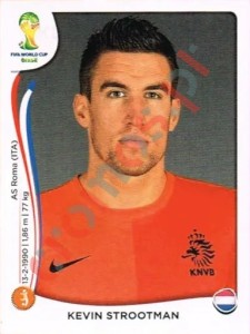 137 Kevin Strootman – FIFA World Cup Brazil 2014 Panini