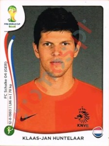 144 Klaas-Jan Huntelaar – FIFA World Cup Brazil 2014 Panini