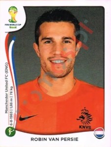145 Robin van Persie – FIFA World Cup Brazil 2014 Panini