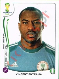 471 Vincent Enyeama – FIFA World Cup Brazil 2014 Panini