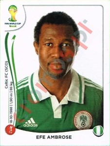 473 Efe Ambrose – FIFA World Cup Brazil 2014 Panini