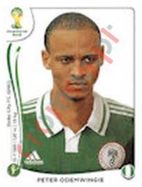 483x Peter Odemwingie – FIFA World Cup Brazil 2014 Panini
