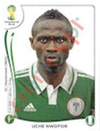 485x Uche Nwofor – FIFA World Cup Brazil 2014 Panini