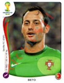 509x Beto – FIFA World Cup Brazil 2014 Panini