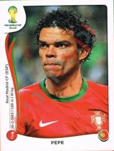 510 Pepe – FIFA World Cup Brazil 2014 Panini