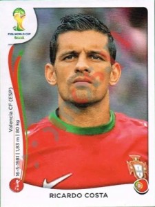 514 Ricardo Costa – FIFA World Cup Brazil 2014 Panini