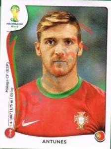 515 Antunes – FIFA World Cup Brazil 2014 Panini