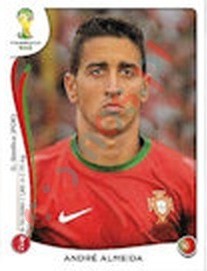 515x André Almeida – FIFA World Cup Brazil 2014 Panini