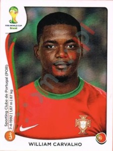 520 William Carvalho – FIFA World Cup Brazil 2014 Panini