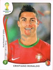 523 Cristiano Ronaldo – FIFA World Cup Brazil 2014 Panini