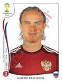 611x Andrei Eshchenko – FIFA World Cup Brazil 2014 Panini
