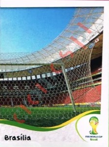11 Estádio Nacional - Brasília
2 – FIFA World Cup Brazil 2014 Panini