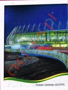 16 Estádio Castelão - Fortaleza
1 – FIFA World Cup Brazil 2014 Panini