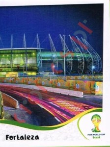 17 Estádio Castelão - Fortaleza
2 – FIFA World Cup Brazil 2014 Panini