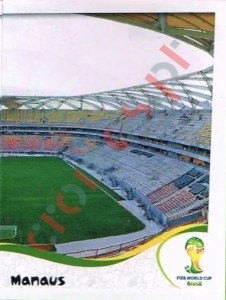 19 Arena Amazônia - Manaus
2 – FIFA World Cup Brazil 2014 Panini
