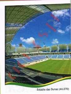 20 Estádio das Dunas - Natal
1 – FIFA World Cup Brazil 2014 Panini