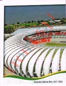 22 Estádio Beira-Rio - Porto Alegre
1 – FIFA World Cup Brazil 2014 Panini