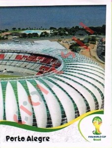 23 Estádio Beira-Rio - Porto Alegre
2 – FIFA World Cup Brazil 2014 Panini
