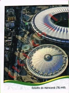 26 Estádio Maracanã - Rio de Janeiro
1 – FIFA World Cup Brazil 2014 Panini