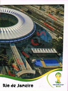 27 Estádio Maracanã - Rio de Janeiro
2 – FIFA World Cup Brazil 2014 Panini