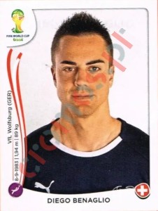 338 Diego Benaglio – FIFA World Cup Brazil 2014 Panini