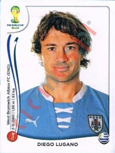 263 Diego Lugano – FIFA World Cup Brazil 2014 Panini