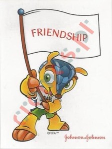 641 Friendship (Johnson & Johnson) – FIFA World Cup Brazil 2014 Panini