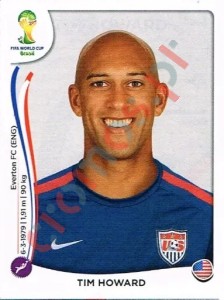 547 Tim Howard – FIFA World Cup Brazil 2014 Panini