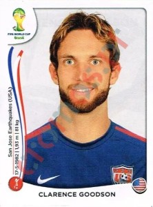 550 Clarence Goodson – FIFA World Cup Brazil 2014 Panini