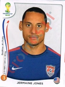 554 Jermaine Jones – FIFA World Cup Brazil 2014 Panini