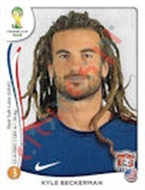 556x Kyle Beckerman – FIFA World Cup Brazil 2014 Panini