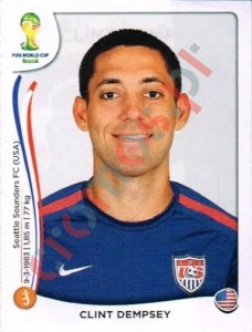 559 Clint Dempsey – FIFA World Cup Brazil 2014 Panini