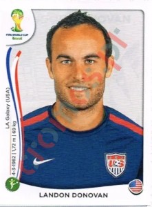 561 Landon Donovan – FIFA World Cup Brazil 2014 Panini